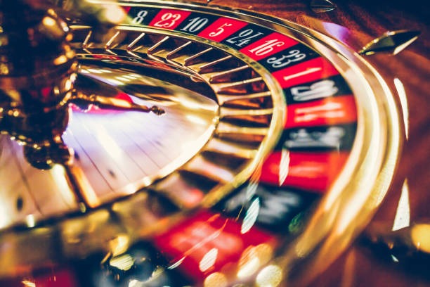 Live dealer blackjack table with multi-camera studio setup